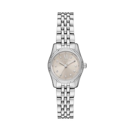 Michael Kors Women's Lexington Three-Hand Stainless Steel Bracelet Watch