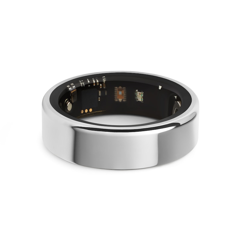 Sekonda SMART Silver Tone Stainless Steel Smart Ring - Size 7, view 2