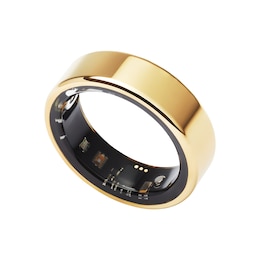 Sekonda SMART Gold Tone Stainless Steel Smart Ring - Size 10