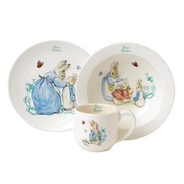 Peter Rabbit 3 Piece Ceramic Gift Set