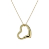 Thumbnail Image 0 of 9ct Gold Swinging Heart 18 Inch Pendant