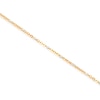 Thumbnail Image 0 of Sterling Silver & 18ct Gold Plated White Enamel Cable Chain Necklace