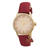 Thumbnail Image 1 of Radley Ladies' Scottie Dog Charm Coral Leather Strap Watch