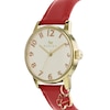 Thumbnail Image 2 of Radley Ladies' Scottie Dog Charm Coral Leather Strap Watch