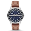 Thumbnail Image 0 of Armani Exchange Mens Brown Leather Strap Watch