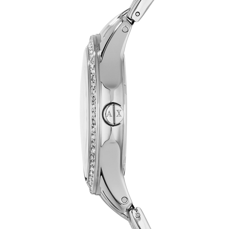 Main Image 2 of Armani Exchange Ladies' Quilted Dial Stainless Steel Bracelet Watch