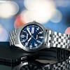 Thumbnail Image 4 of Lorus Classic MenÃ¢s Stainless Steel Bracelet Watch