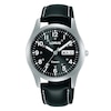 Thumbnail Image 0 of Lorus Classic Men’s Black Leather Strap Watch