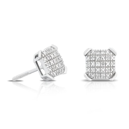 Mens Diamond Earrings H.Samuel