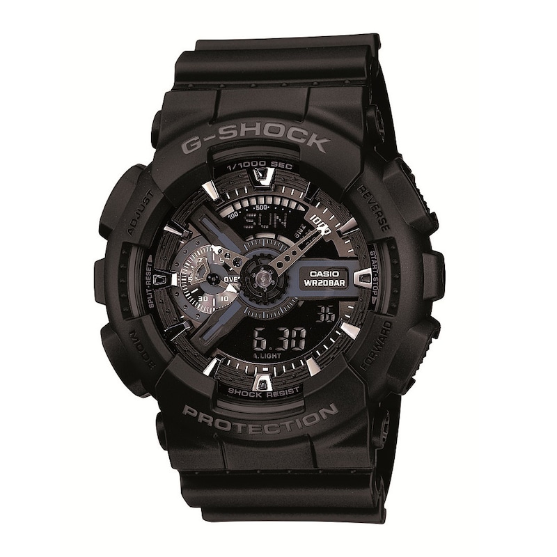 G-Shock GA-110-1BER Men's Black Resin Strap Watch