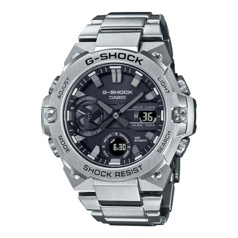 G-Shock GST-B400D-1AER Men's Bluetooth Stainless Steel Bracelet Watch