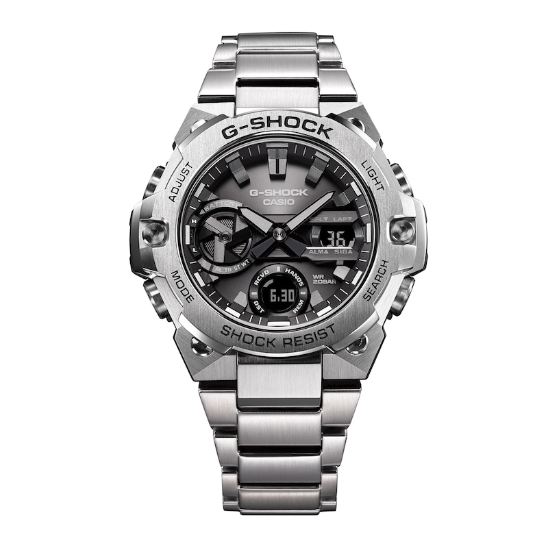 G-Shock GST-B400D-1AER Men's Bluetooth Stainless Steel Bracelet Watch
