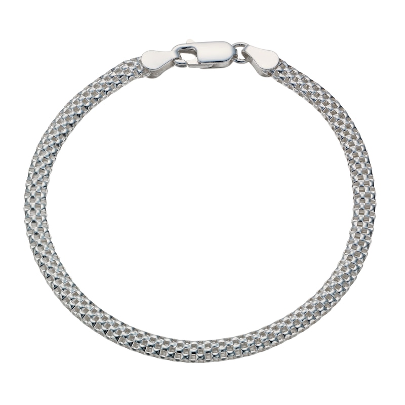 Main Image 1 of Sterling Silver Plain Tube Bracelet