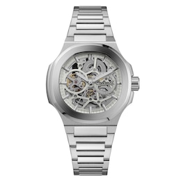 Ingersoll 1892 The Frame Grey Dial & Silver-Tone Stainless Steel Bracelet Watch