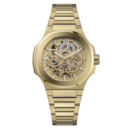 Ingersoll 1892 The Frame Gold-Tone Dial & Golden Stainless Steel Bracelet Watch