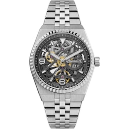 Ingersoll 1892 The Landing Grey Dial & Silver-Tone Stainless Steel Bracelet Watch