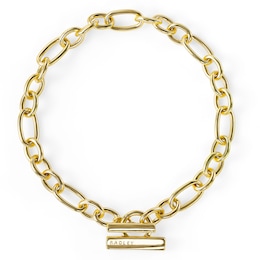 Radley 18ct Gold Plated Chunky T-Bar Bracelet