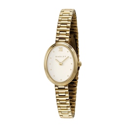 Radley Women's Gold Tone Oval Stainless Steel Bracelet Watch