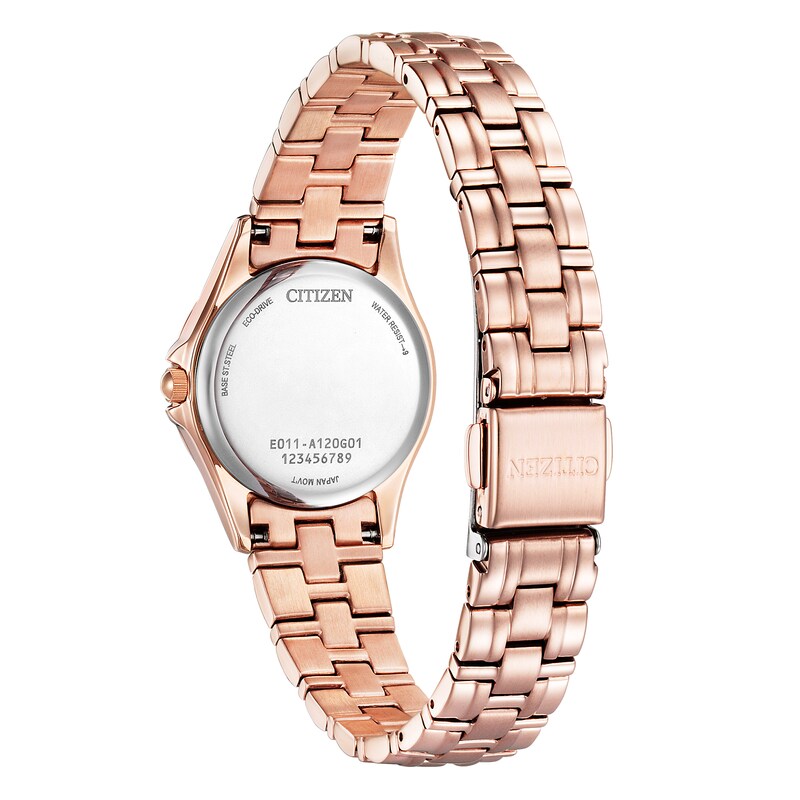 Citizen Eco-Drive Ladies' Silhouette Crystal Bracelet Watch