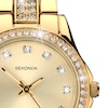 Thumbnail Image 2 of Sekonda Joanne Ladies' Gold Plated Stone Set Watch