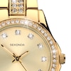 Thumbnail Image 3 of Sekonda Joanne Ladies' Gold Plated Stone Set Watch