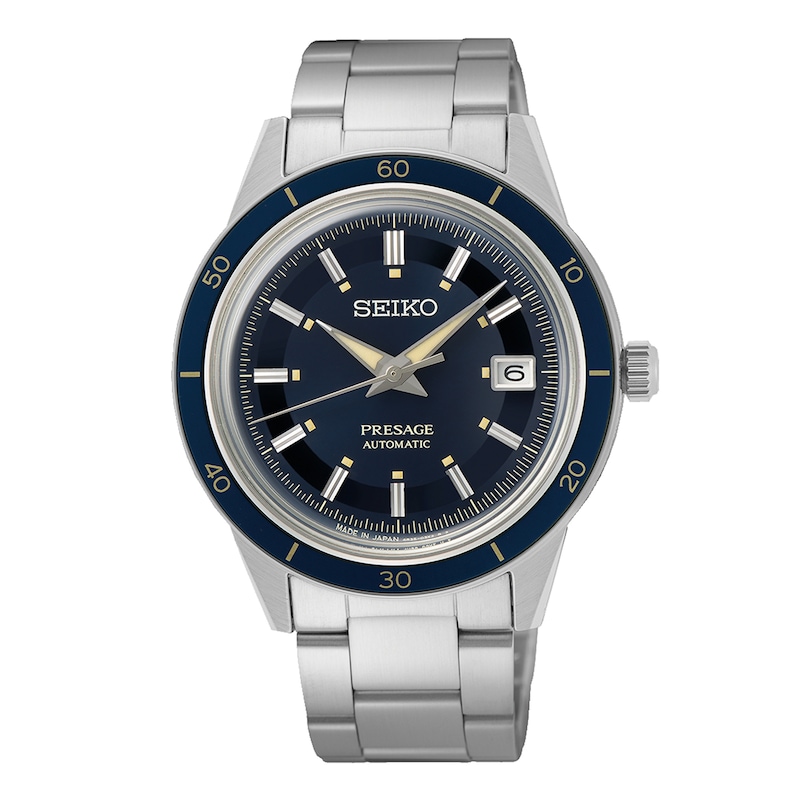Main Image 1 of Seiko Presage 60s Style Men's Stainless Steel Bracelet Watch