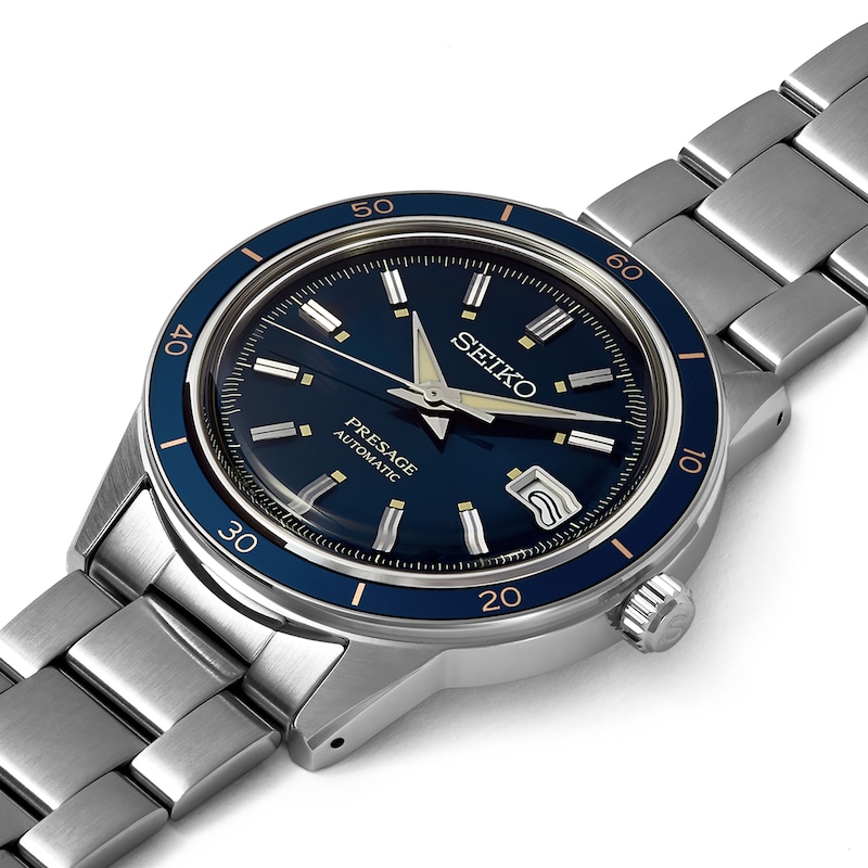 Main Image 2 of Seiko Presage 60s Style Men's Stainless Steel Bracelet Watch