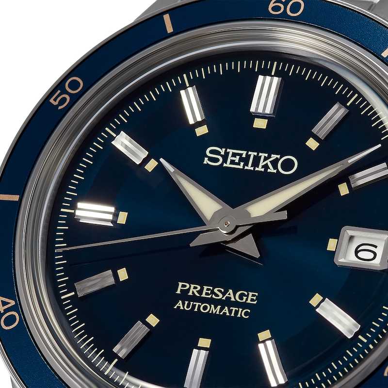 Main Image 3 of Seiko Presage 60s Style Men's Stainless Steel Bracelet Watch