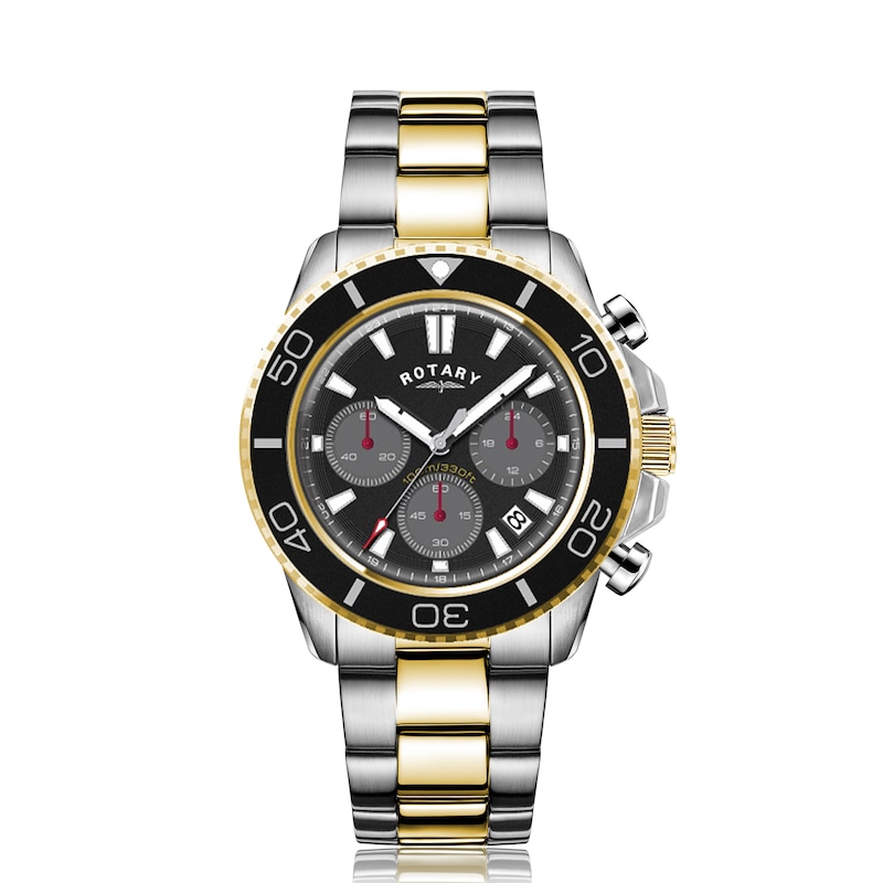 Rotary Men's Two Tone Bracelet Watch