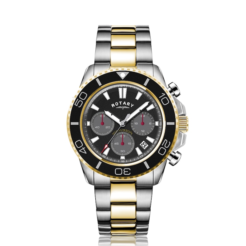 Main Image 1 of Rotary Men's Chronograph Two Tone Bracelet Watch