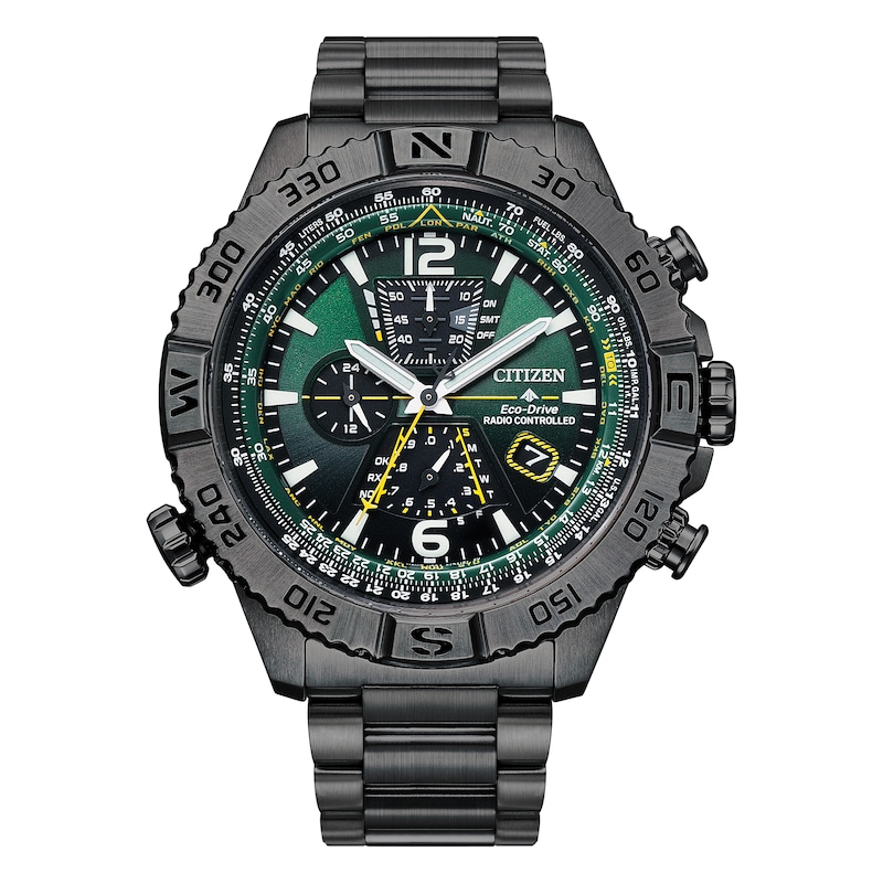 Main Image 1 of Citizen Promaster Navihawk A-T Ion Plated Bracelet Watch