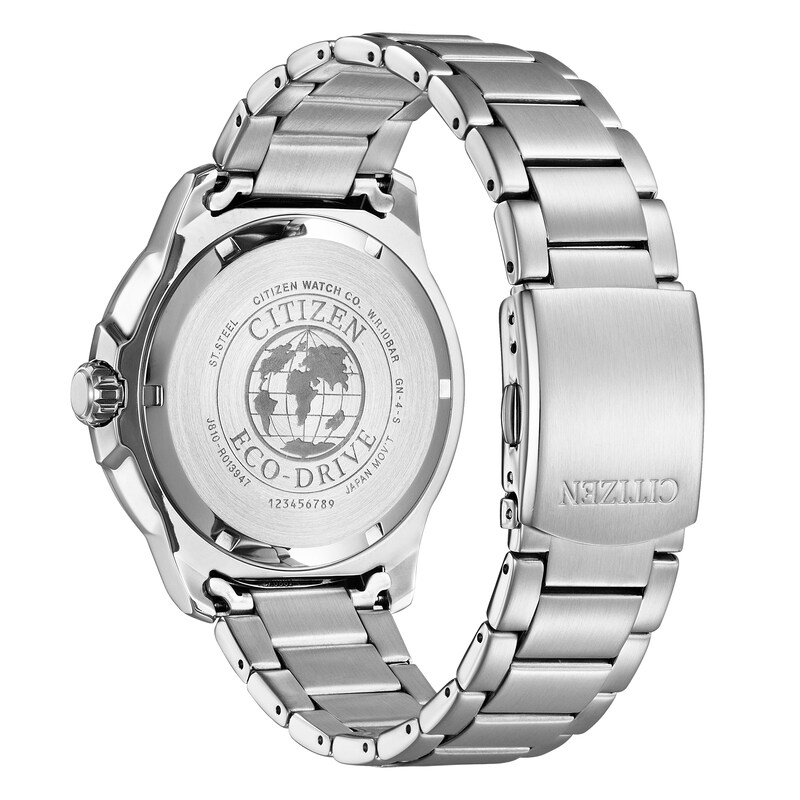 Main Image 3 of Citizen Eco-Drive Men's Green Dial Stainless Steel Bracelet Watch