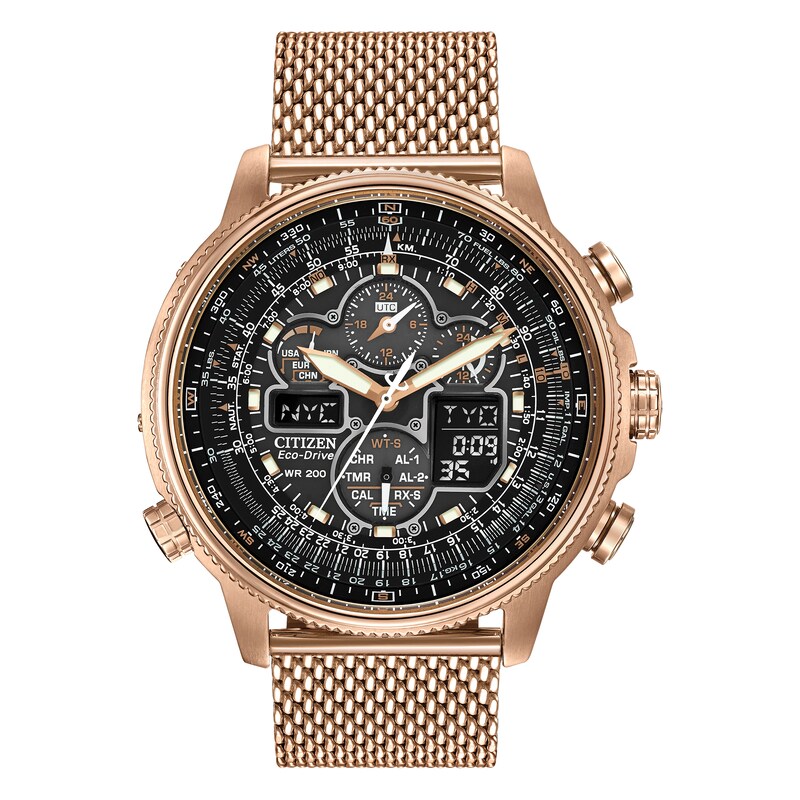 Citizen Eco-Drive Men's Navihawk A-T Bracelet Watch