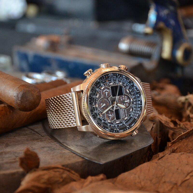 Citizen Eco-Drive Men's Navihawk A-T Bracelet Watch