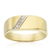 Thumbnail Image 0 of 9ct Yellow Gold & Diamond Signet Ring