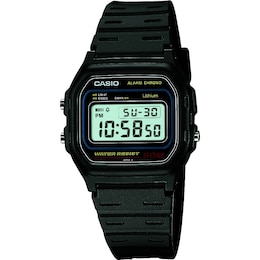Casio W-59-1VQES Men's Grey Resin Strap Digital Watch