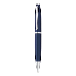 Cross Midnight Blue Lacquer & Chrome Ballpoint Pen