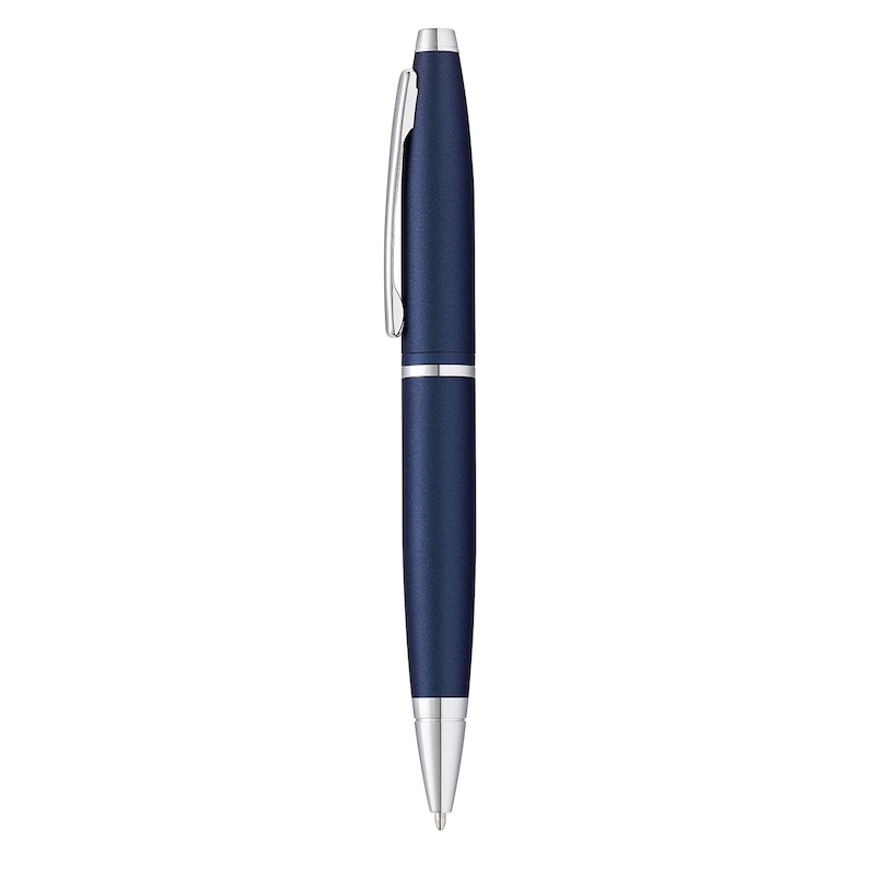 Main Image 2 of Cross Midnight Blue Lacquer & Chrome Ballpoint Pen
