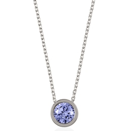 Radley Sterling Silver & Sapphire Crystal Pendant