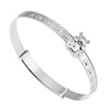 Thumbnail Image 0 of Children's Sterling Silver Moving Teddy Expander Bangle