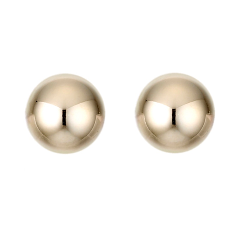 Main Image 1 of 9ct Yellow Gold 3mm Ball Stud Earrings