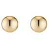 Thumbnail Image 1 of 9ct Yellow Gold 4mm Ball Stud Earrings