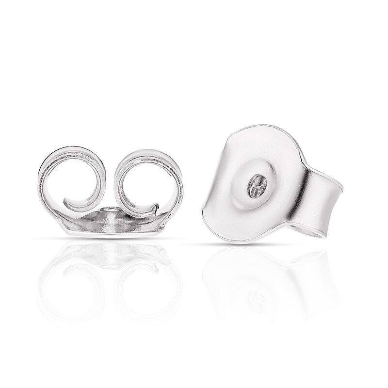 Main Image 2 of 9ct Yellow Gold & Cubic Zirconia 4mm Stud Earrings