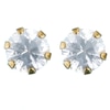 Thumbnail Image 1 of 9ct Yellow Gold & Cubic Zirconia 3mm Stud Earrings