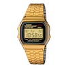 Casio Vintage Gold Tone Digital Watch | H.Samuel