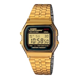 Casio Vintage A159WGEA-1EF Men's Yellow Gold Tone Digital Watch