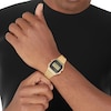 Vintage Men's Yellow Digital Watch | H.Samuel