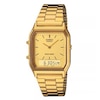 Thumbnail Image 0 of Casio Vintage AQ-230GA-9DMQYES Men's Yellow Gold Tone Bracelet Watch