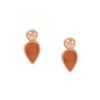 Thumbnail Image 1 of Fossil Val Rose Gold Tone Mother of Pearl Drop Earrings