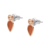 Thumbnail Image 2 of Fossil Val Rose Gold Tone Mother of Pearl Drop Earrings
